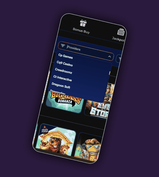 Anbieterraster von Spinita Casino inklusive Live und Slot Studios